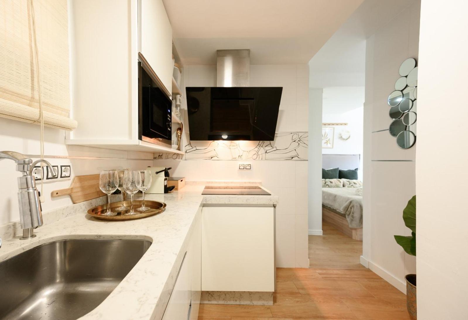 Estudio Con Parking Teatinos Malaga Living Esterno foto
